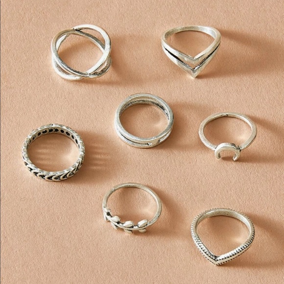 • Jayla • 7 Pc. Ring Set - Picture 2 of 4